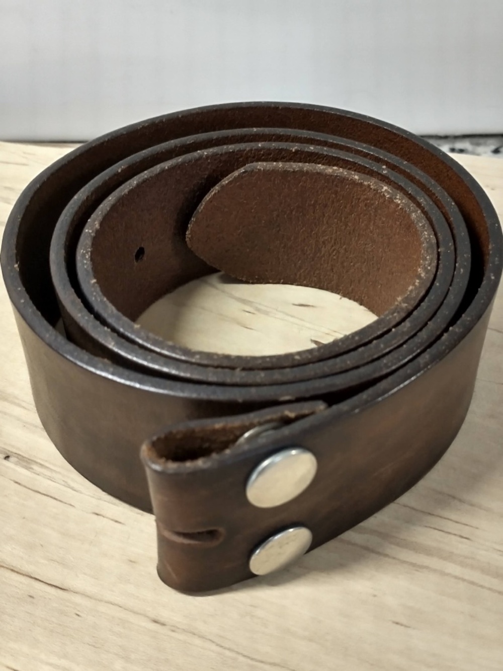 Pellemelle Leather Belt for Buckle
